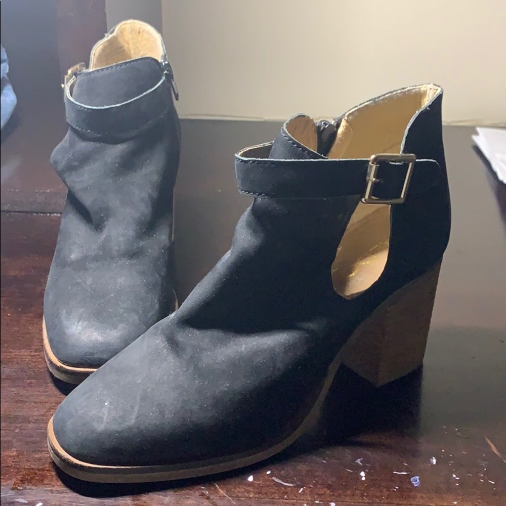 ALDO buckle booties